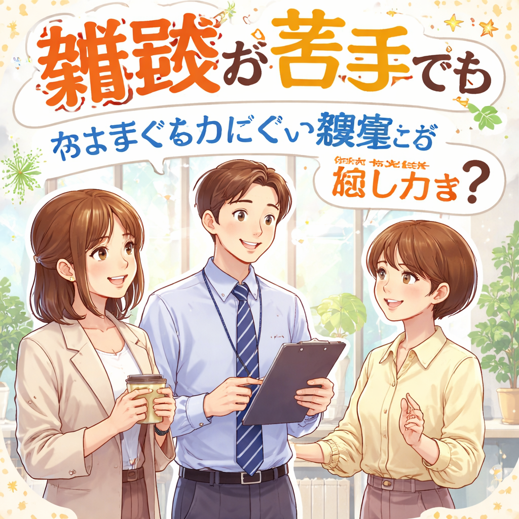 雑談が苦手でも気まずくなりにくい職場での話し方は？