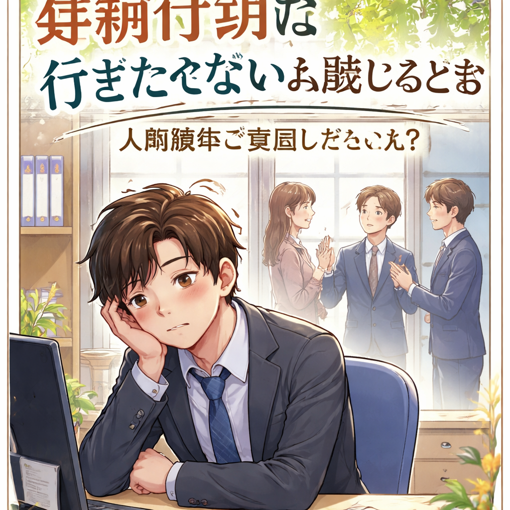 毎朝仕事に行きたくないと感じるとき、人間関係で見直したいこと？