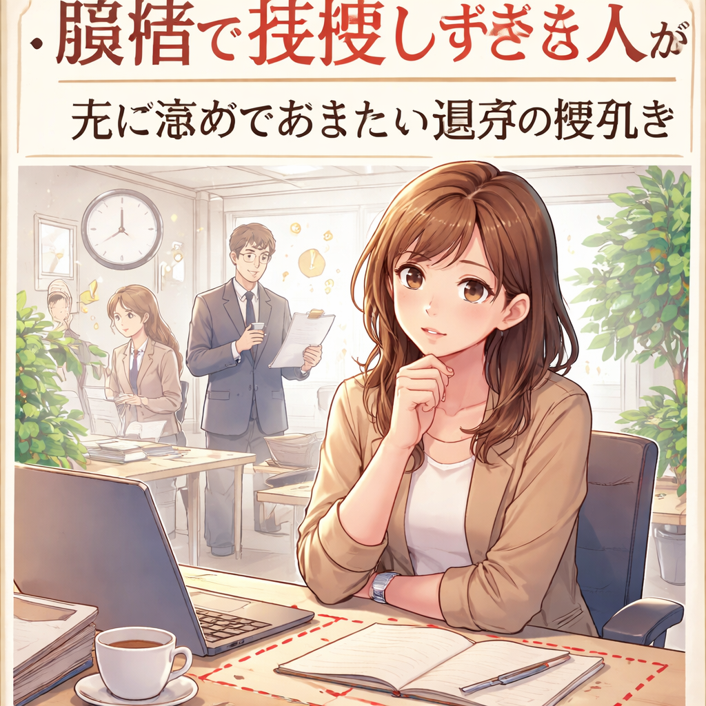 職場で我慢しすぎる人が先に決めておきたい自分の線引き?