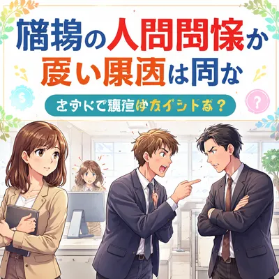 職場の人間関係が悪い原因は何か今すぐ見直すポイント？