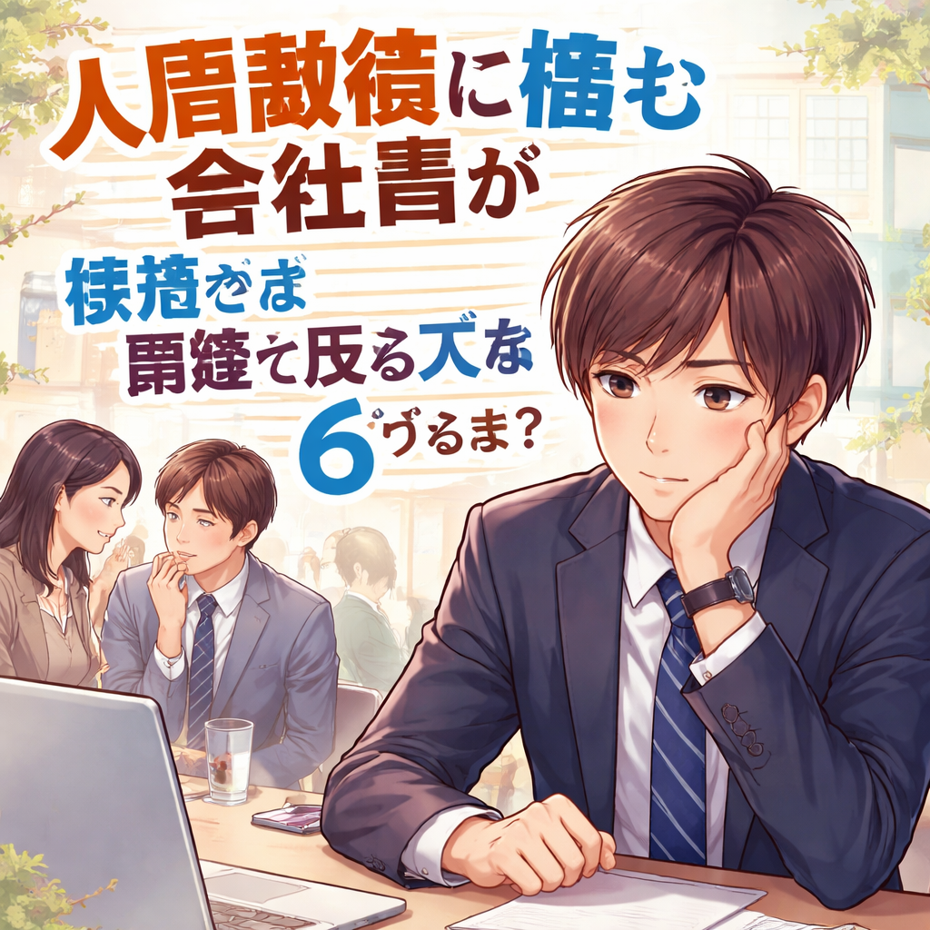 人間関係に悩む会社員が無理せず距離を取る方法6つとは？