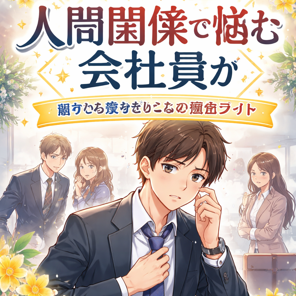 人間関係で悩む会社員が自分を責めないための完全ガイド?