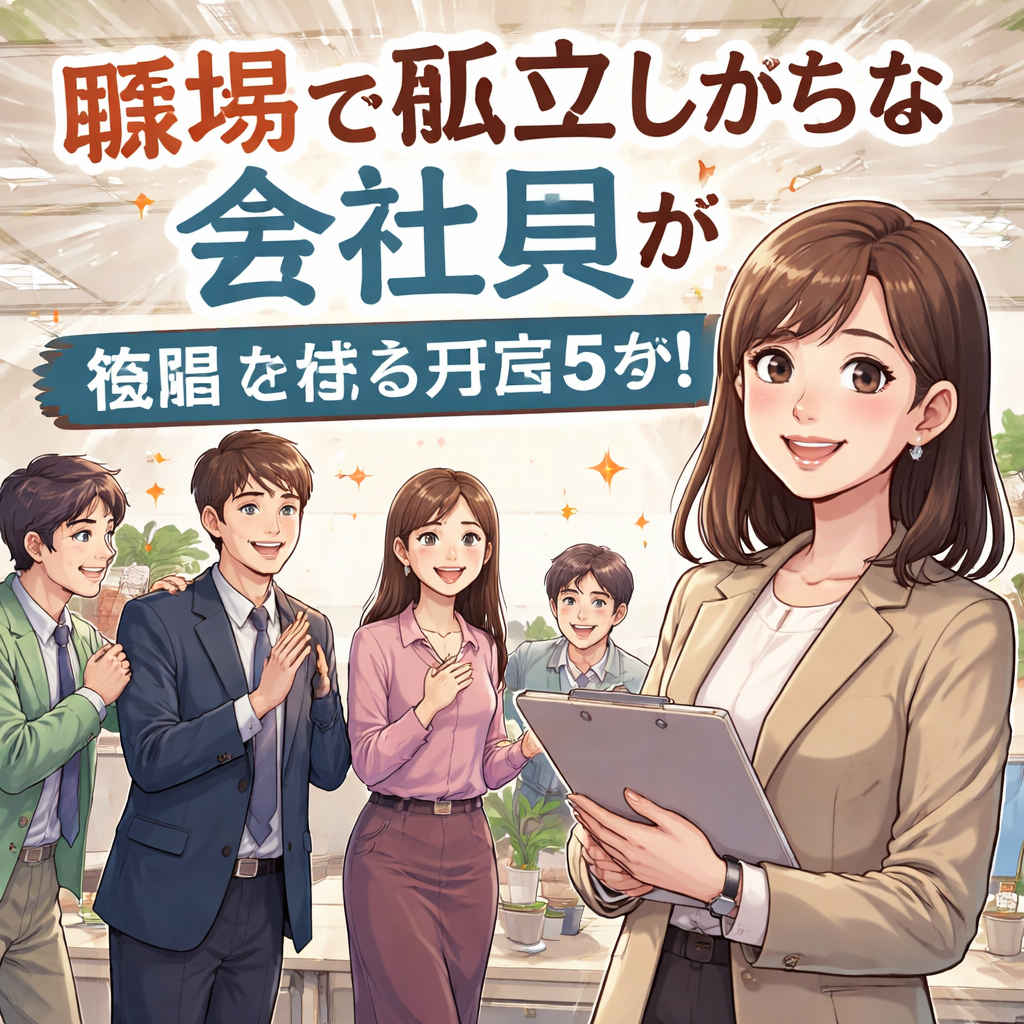 職場で孤立しがちな会社員が信頼を得る方法5つ?