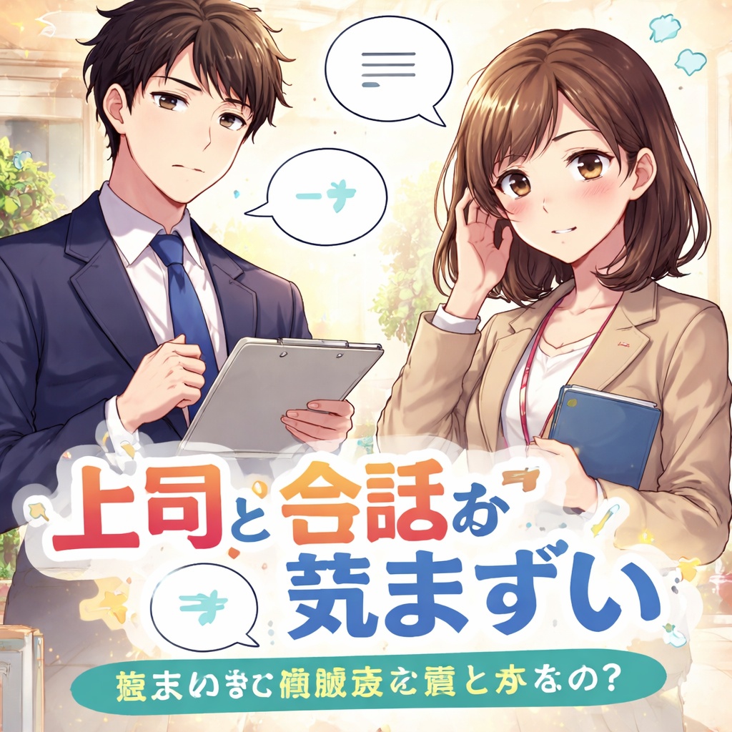 上司との会話が気まずい会社員向け距離感の整え方とは?
