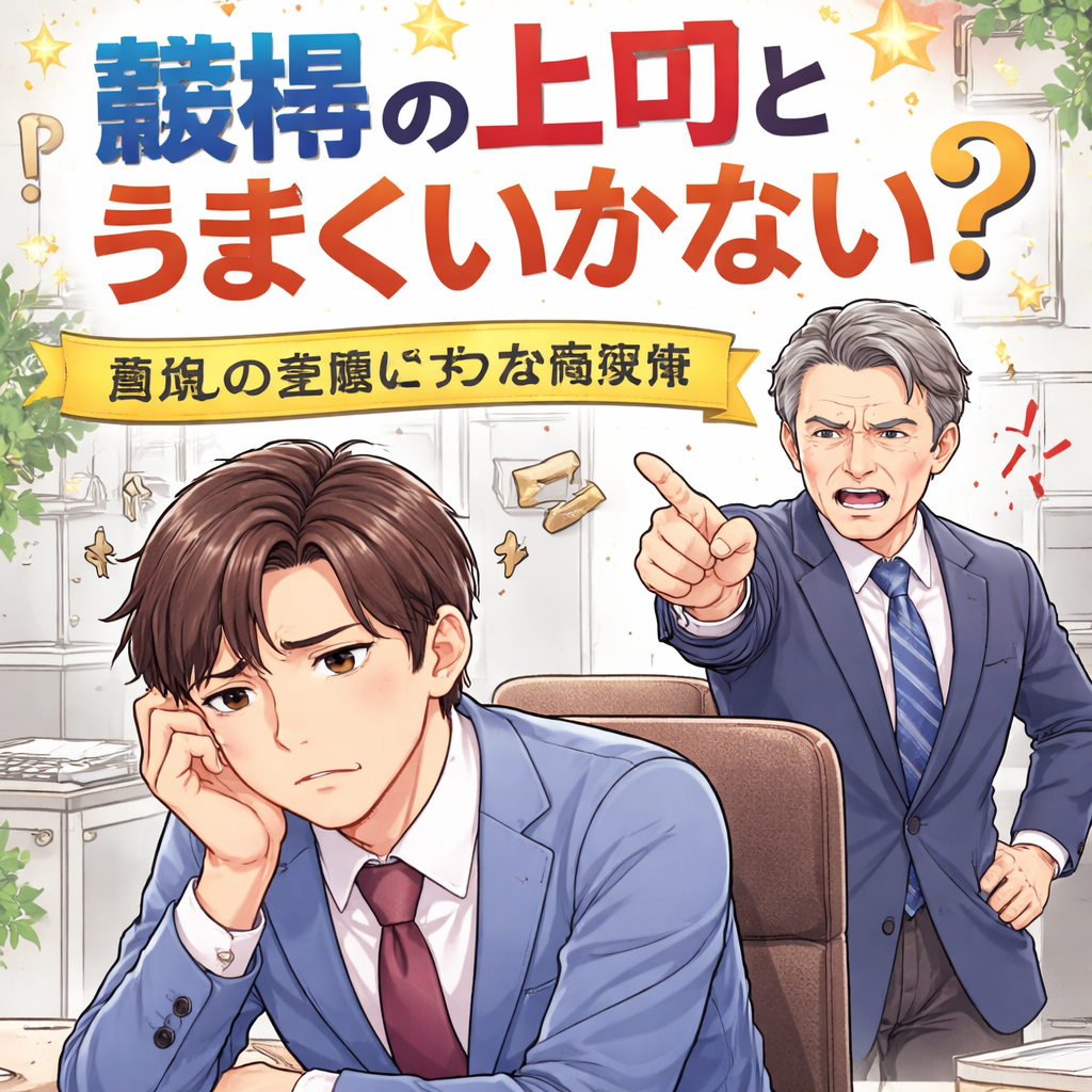 職場の上司とうまくいかない原因と改善のコツを解説？